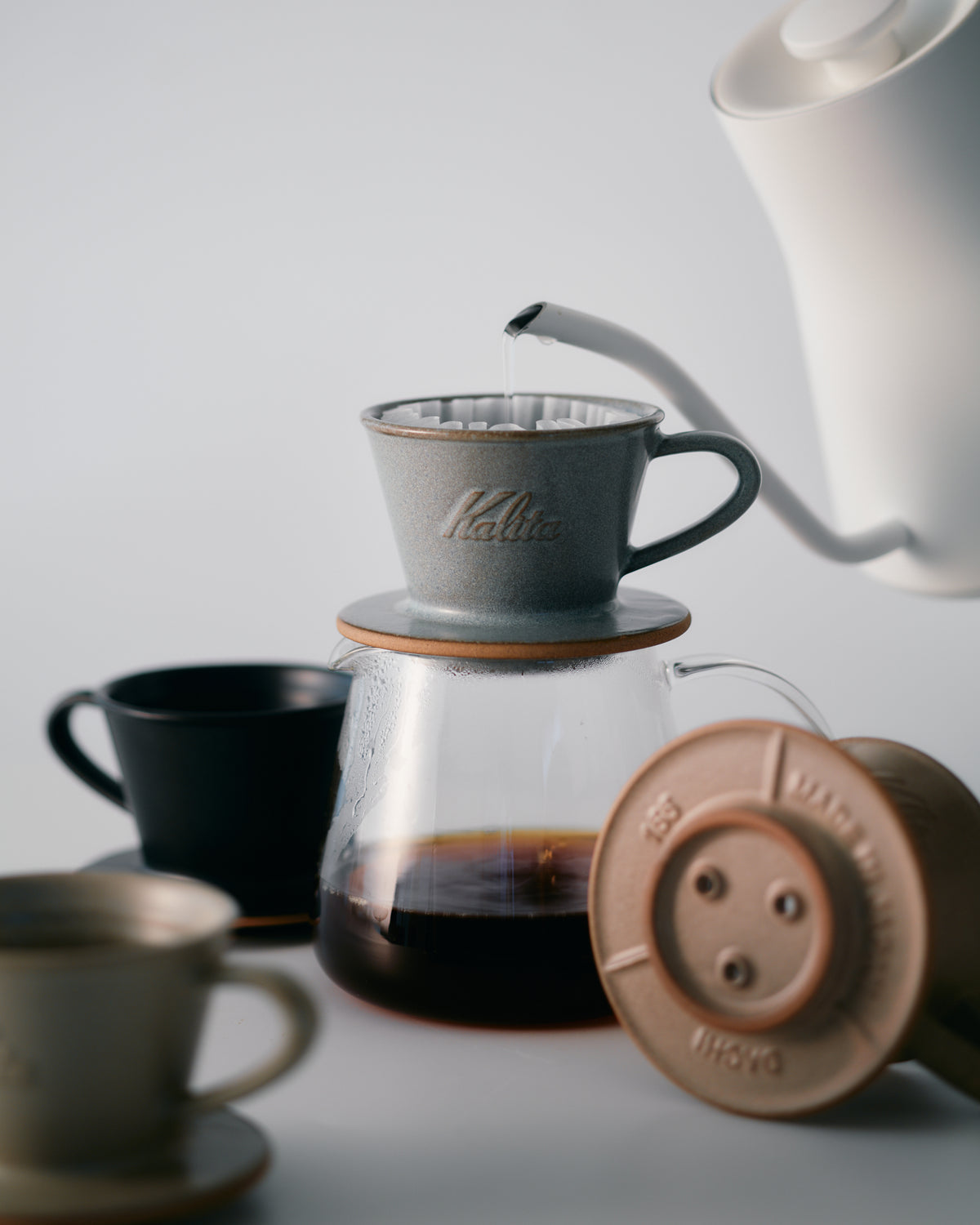 Kalita Mino-yaki Dripper Sand Series