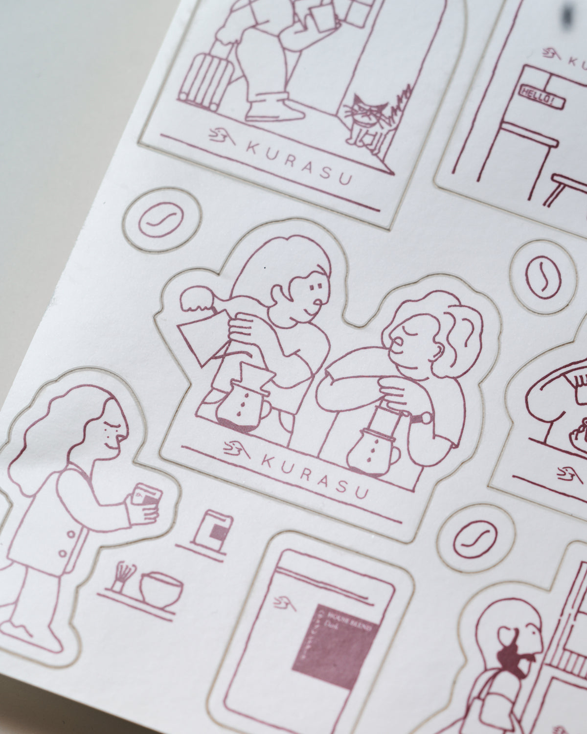 Kurasu Original Kurasu Mates Sheet Sticker