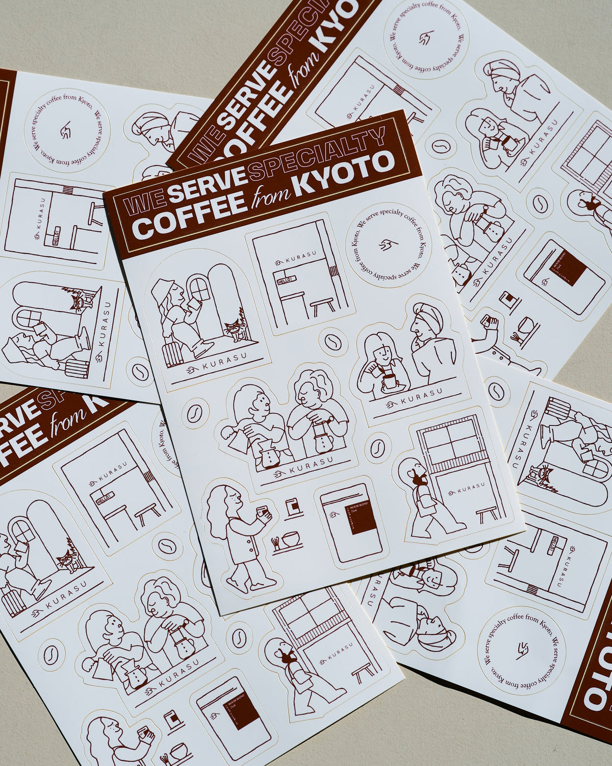 Kurasu Original Kurasu Mates Sheet Sticker