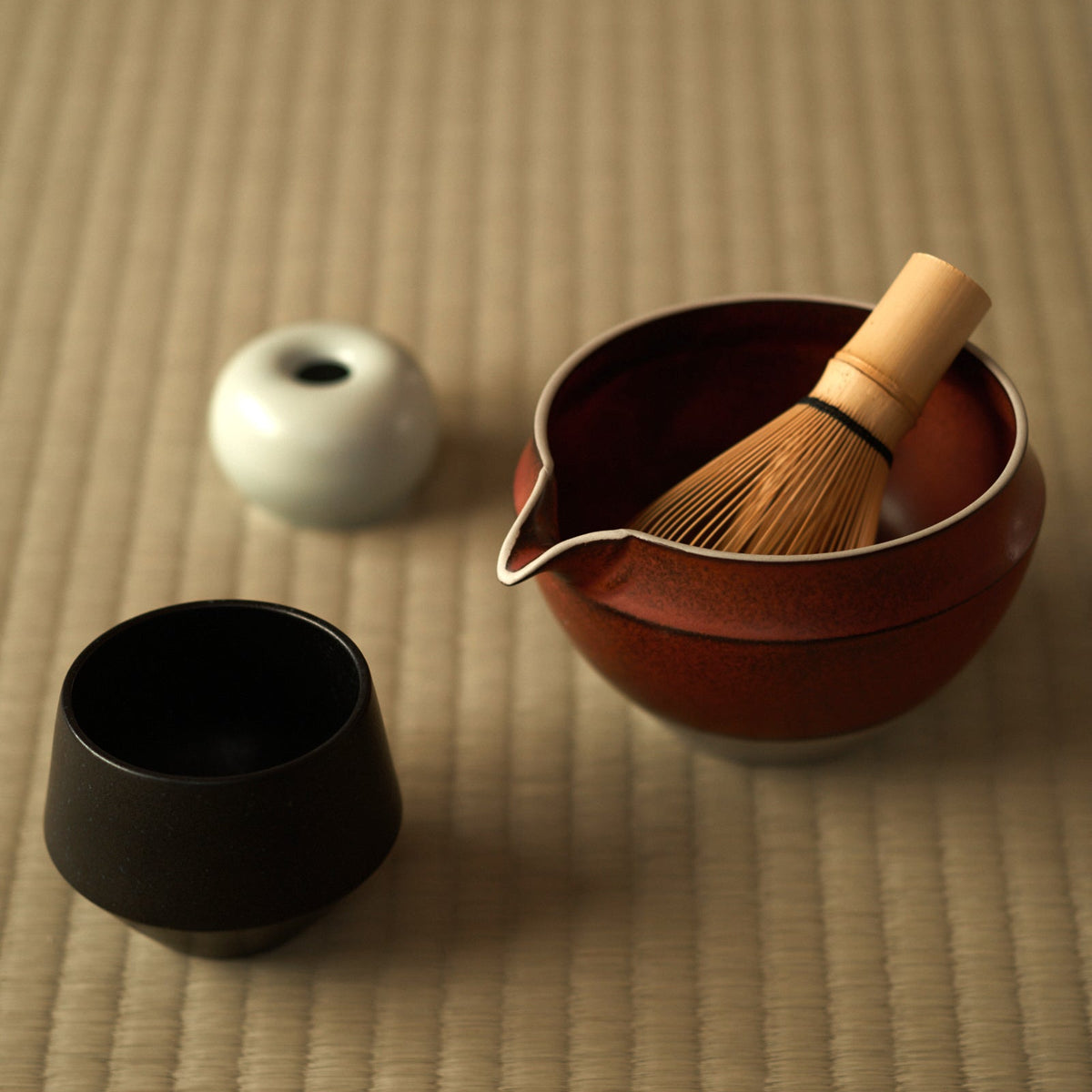 ORIGAMI Lipped Matcha Bowl