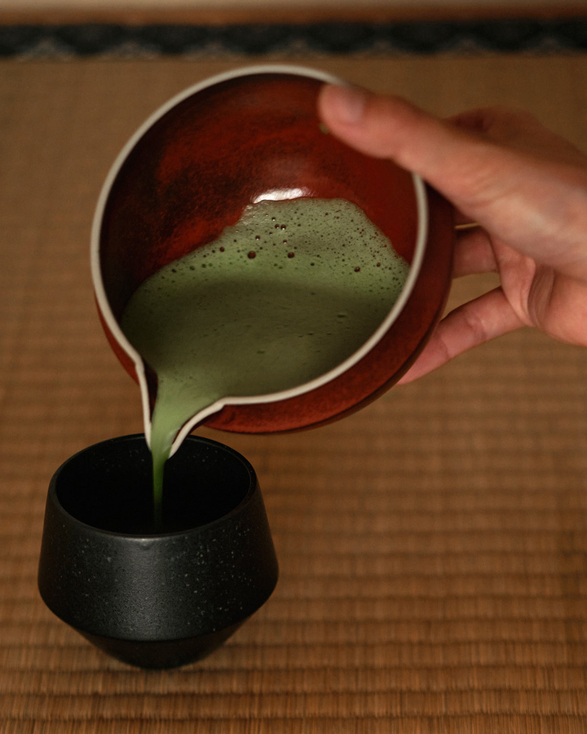 ORIGAMI Lipped Matcha Bowl