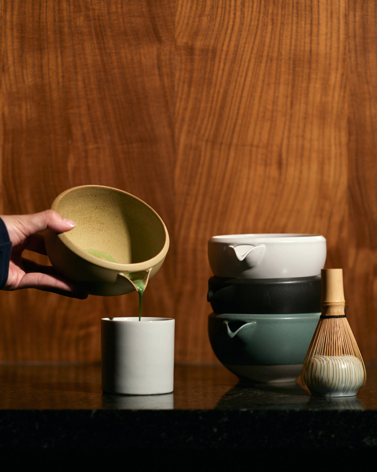 ORIGAMI Katakuchi Matcha Bowl Pour