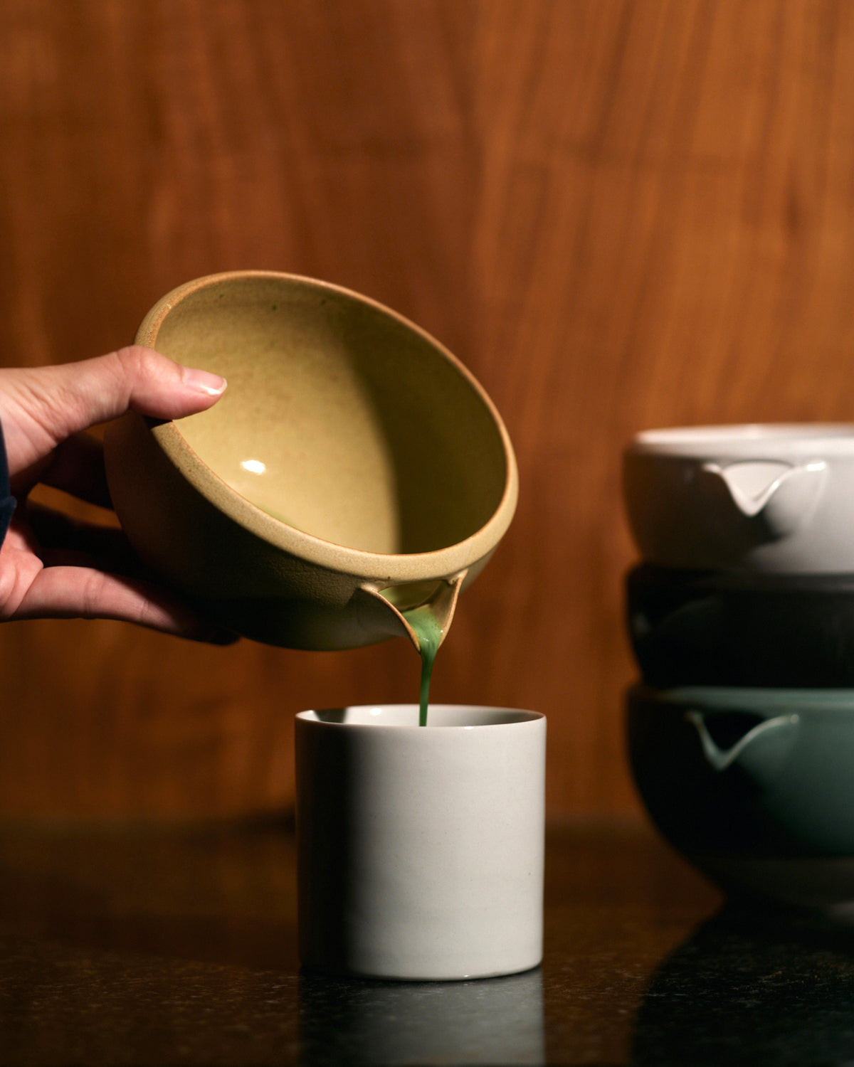ORIGAMI Katakuchi Matcha Bowl Pour