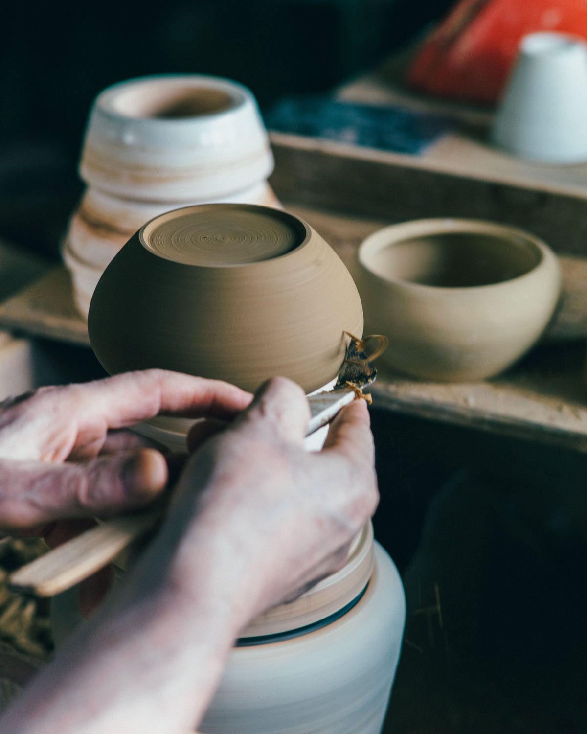 Nankei Pottery Cylinder Cup Series