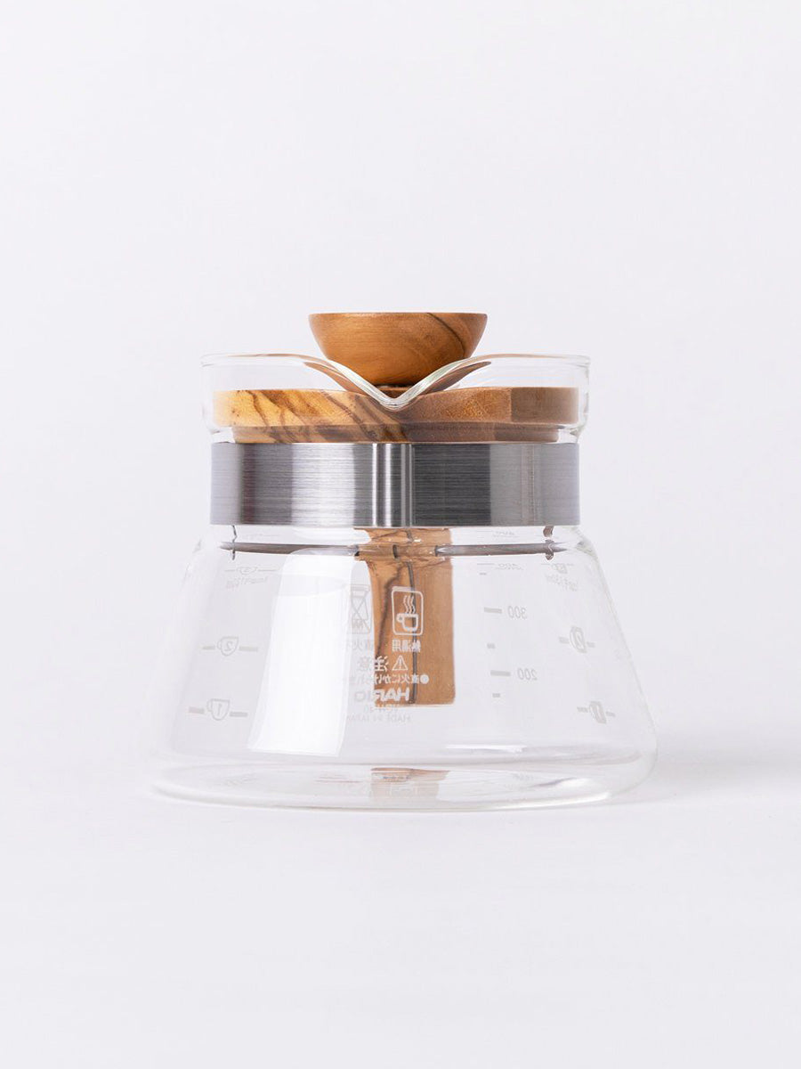 HARIO Coffee Server - Olive Wood Handle
