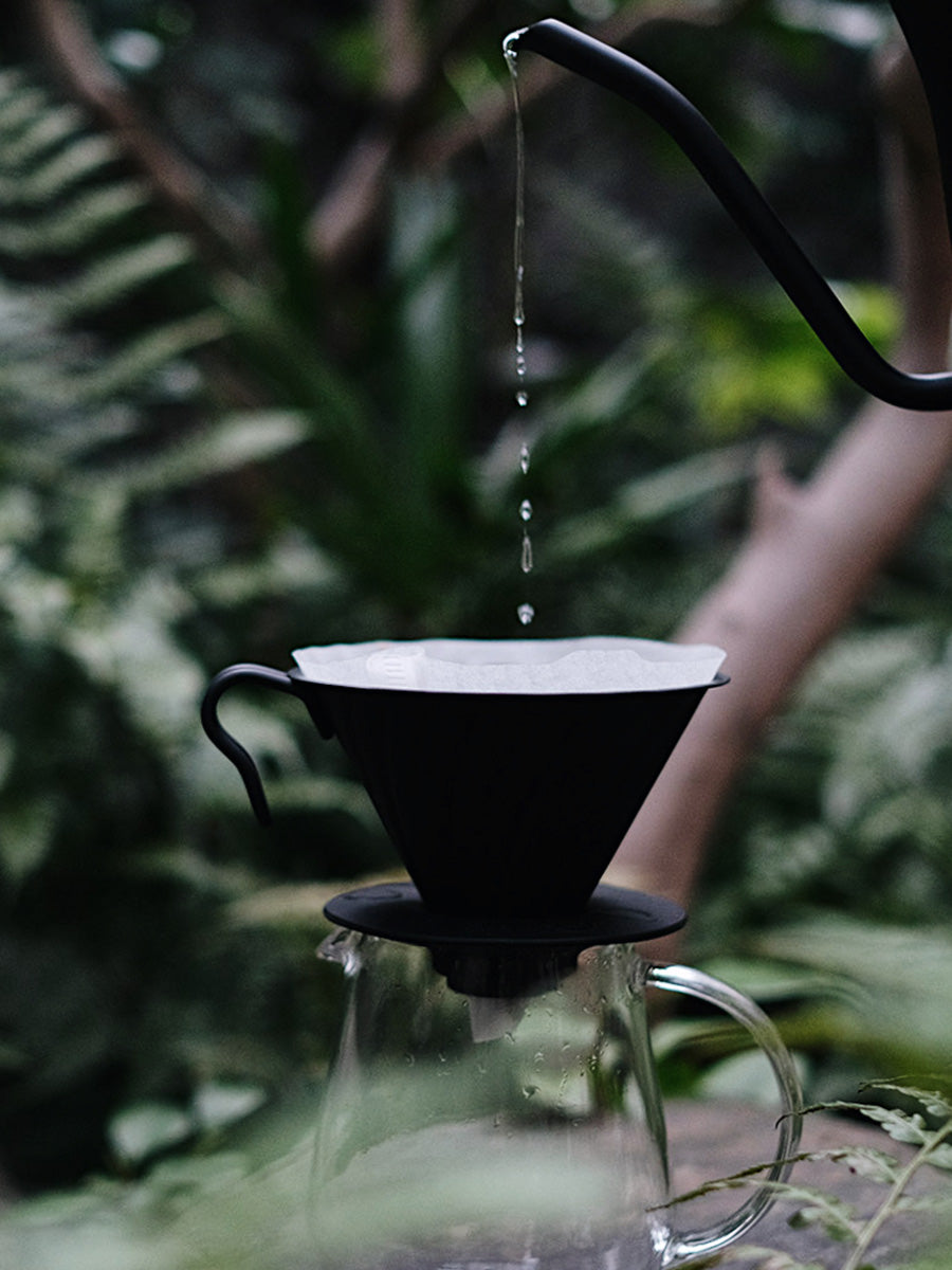 HARIO V60 Metal Dripper Matte Black <02 size>