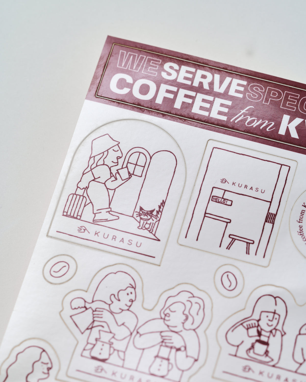 Kurasu Original Kurasu Mates Sheet Sticker