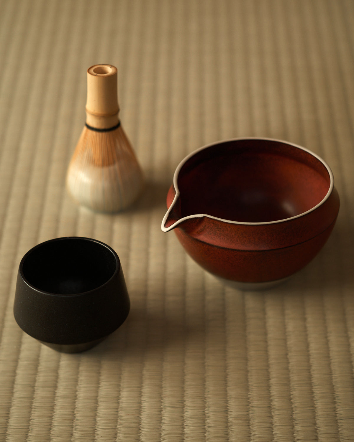 ORIGAMI Lipped Matcha Bowl