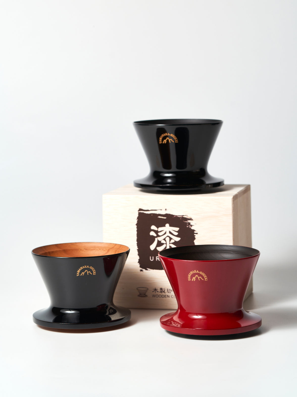 Yasukiyo Wooden Dripper - URUSHI