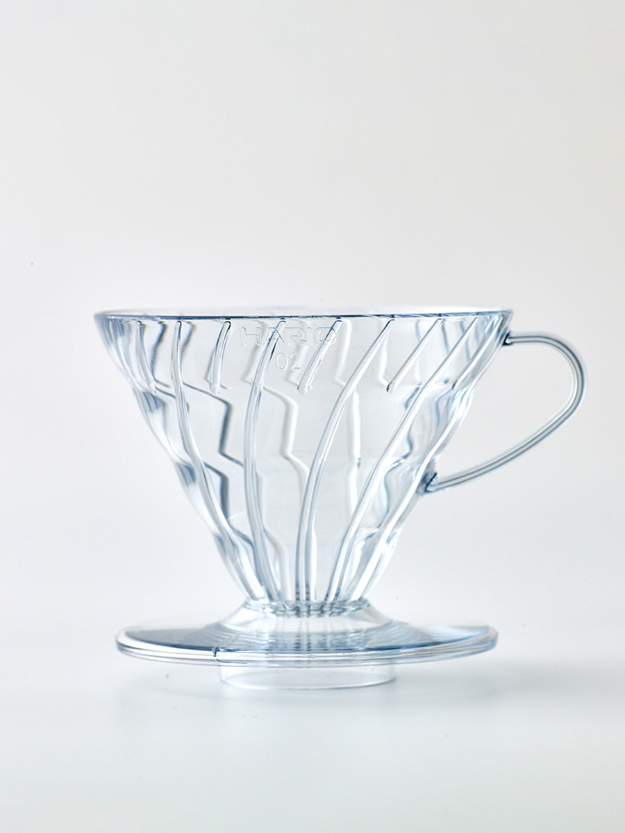 HARIO V60 Dripper Plastic Clear