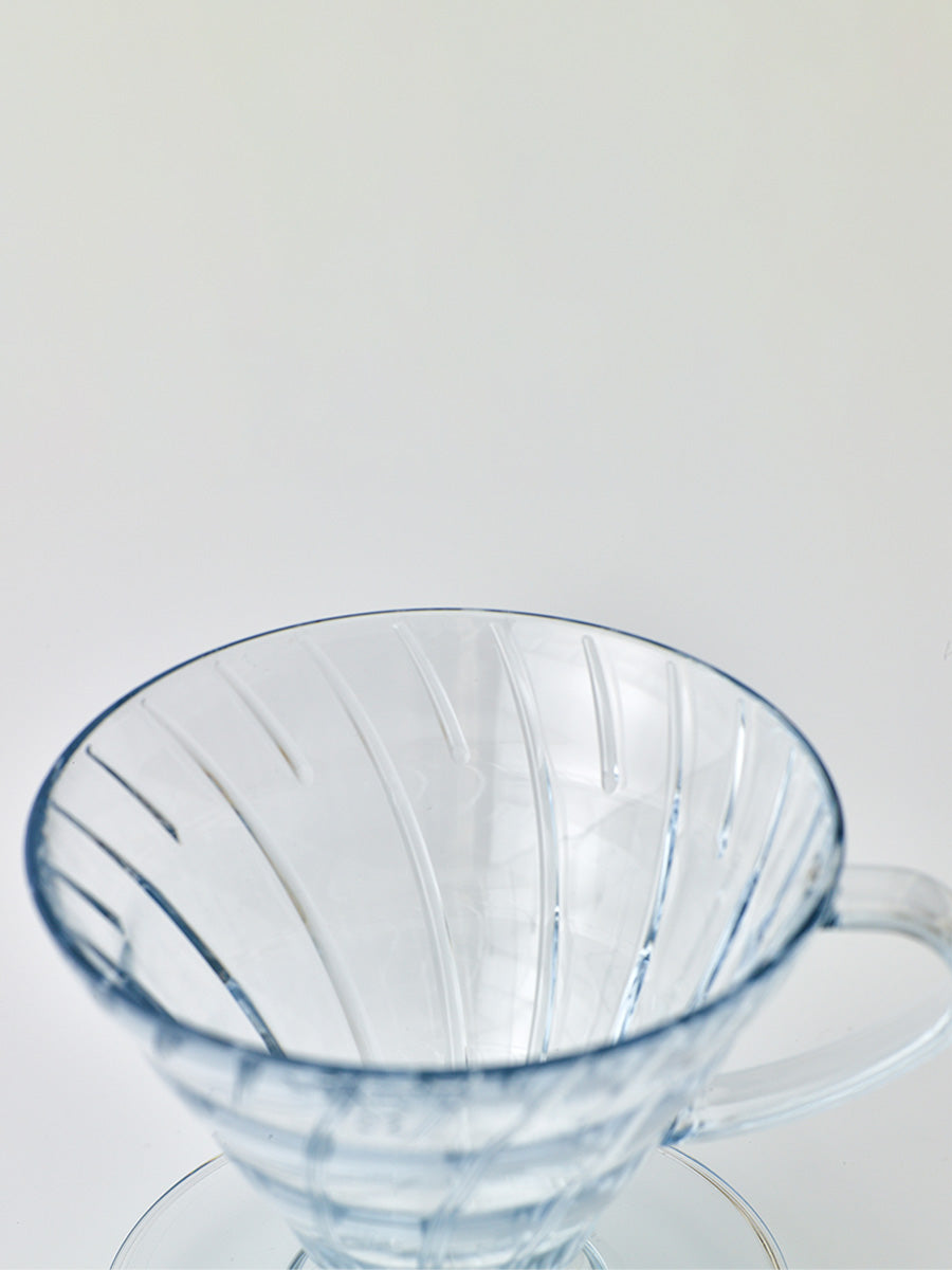 HARIO V60 Dripper Plastic Clear